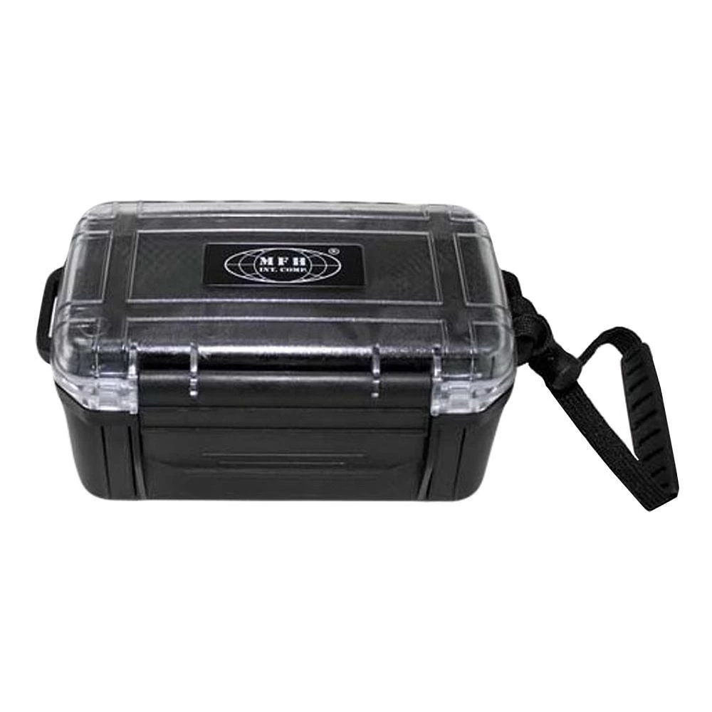 MFH Box Plastic Waterproof Mesh Bag Black 1 MFH Box Plastic Waterproof Mesh Bag Black