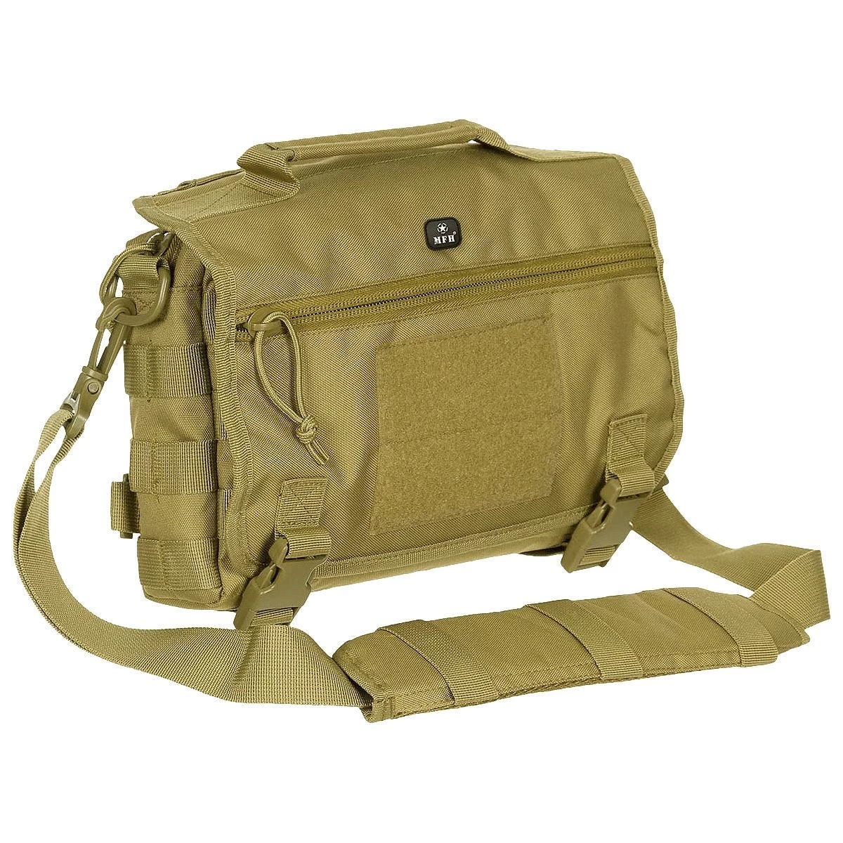 MFH MOLLE Shoulder Bag Padded Straps Coyote Tan 1 MFH MOLLE Shoulder Bag Padded Straps Coyote Tan