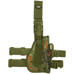 MFH Right Leg Holster Flecktarn