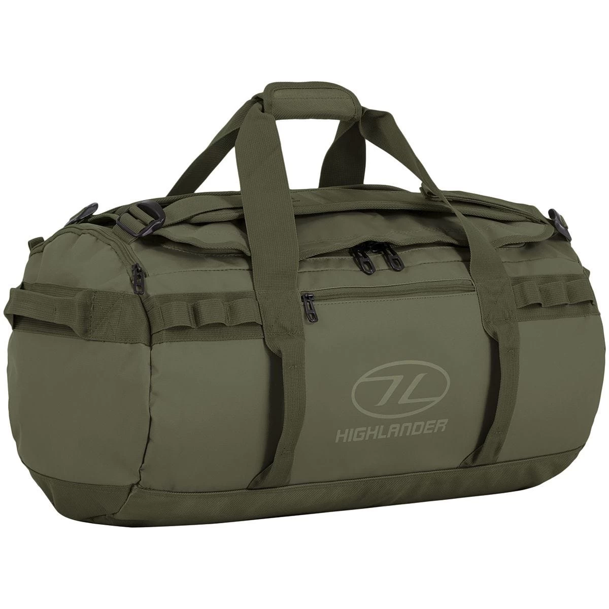 Highlander Storm Kitbag 45L Olive Green 2 Highlander Storm Kitbag 45L Olive Green - Image 2