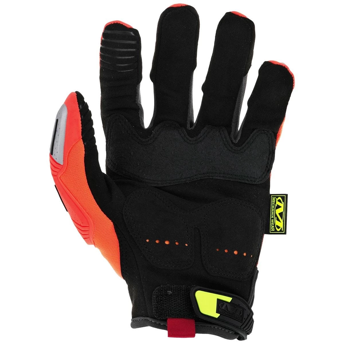 Mechanix Wear M-Pact Hi-Viz Gloves Fluorescent Orange 2 Mechanix Wear M-Pact Hi-Viz Gloves Fluorescent Orange - Image 2