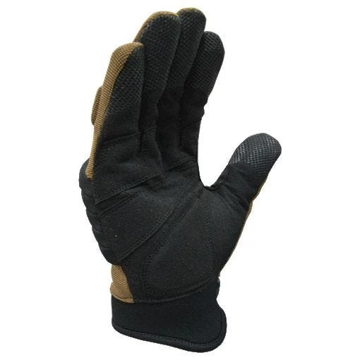 Condor Stryker Padded Knuckle Gloves Coyote/Black 2 Condor Stryker Padded Knuckle Gloves Coyote/Black - Image 2