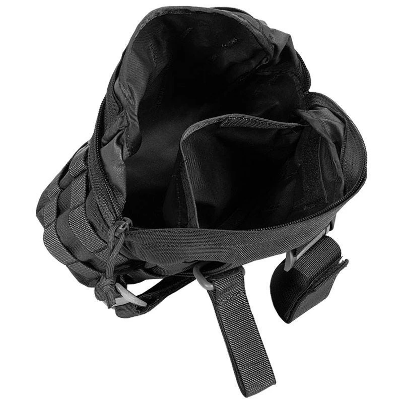 Flyye Drop Leg Accessories Pouch MOLLE Black 4 Flyye Drop Leg Accessories Pouch MOLLE Black - Image 4