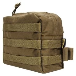 Flyye Drop Leg Accessories Pouch MOLLE Coyote Brown -Outdoor Adventure Shop drop leg acc pouch coyote 4a 2