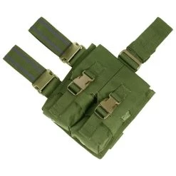 Flyye Drop Leg Double M4/M16 Magazine Pouch Olive Drab