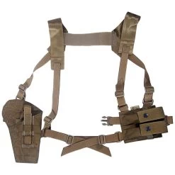 Flyye Shoulder Holster System Panel MOLLE Coyote Brown