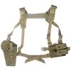 Flyye Shoulder Holster System Panel MOLLE Khaki