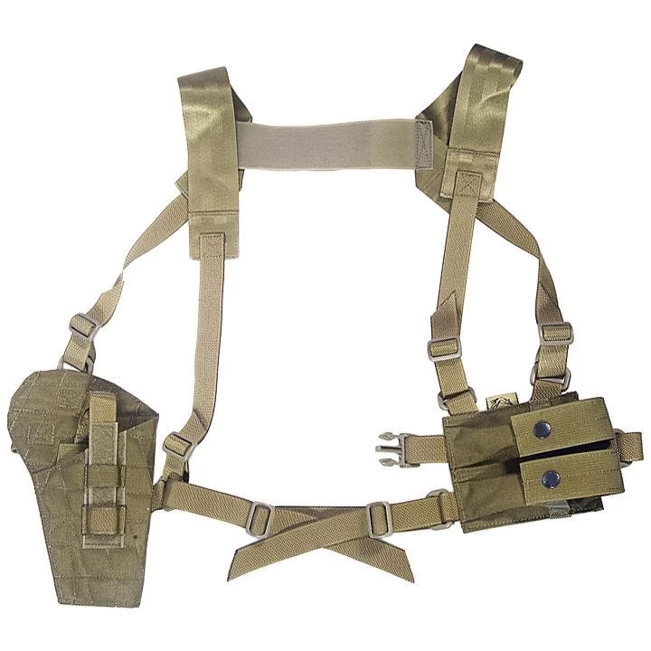 Flyye Shoulder Holster System Panel MOLLE Khaki 1 Flyye Shoulder Holster System Panel MOLLE Khaki