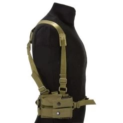 Flyye Shoulder Holster System Panel MOLLE Khaki 7 Flyye Shoulder Holster System Panel MOLLE Khaki -Outdoor Adventure Shop flyye shoulder molle system panel khaki 3b 2