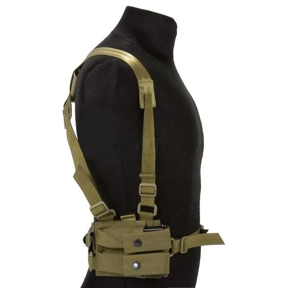 Flyye Shoulder Holster System Panel MOLLE Khaki 4 Flyye Shoulder Holster System Panel MOLLE Khaki - Image 4