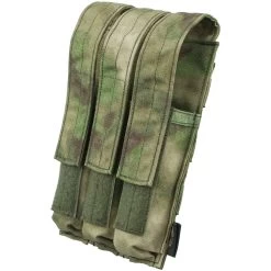Flyye Triple MP5 Magazine Pouch MOLLE A-TACS FG