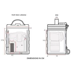 Hazard 4 Forward Observer MOLLE SLR Camera Bin Black 7 Hazard 4 Forward Observer MOLLE SLR Camera Bin Black -Outdoor Adventure Shop hazard4 forward observer BLK 4