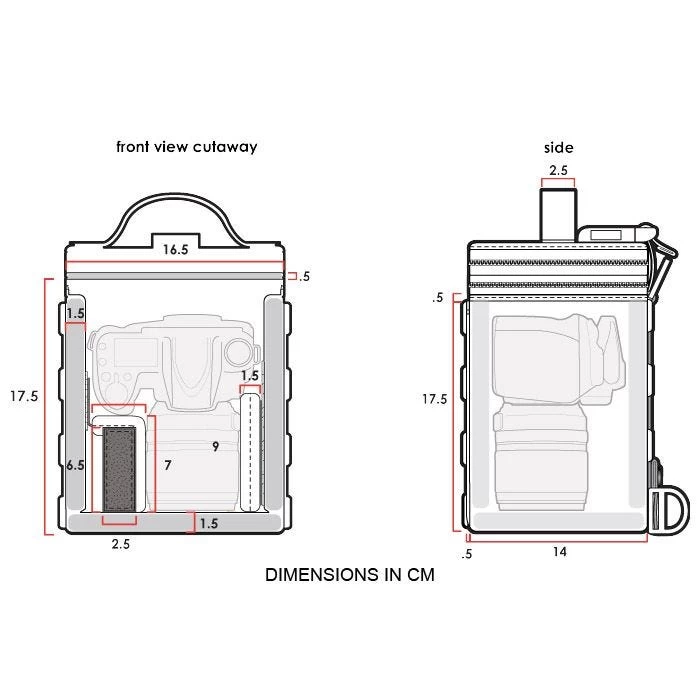 Hazard 4 Forward Observer MOLLE SLR Camera Bin Black 4 Hazard 4 Forward Observer MOLLE SLR Camera Bin Black - Image 4