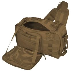 Hazard 4 Switchback Full Sized Laptop Sling Pack Coyote -Outdoor Adventure Shop hazard4 switchback sling pack CYT 8