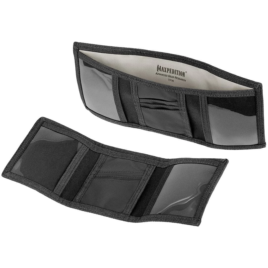Maxpedition Tri Fold Wallet Black 3 Maxpedition Tri Fold Wallet Black - Image 3