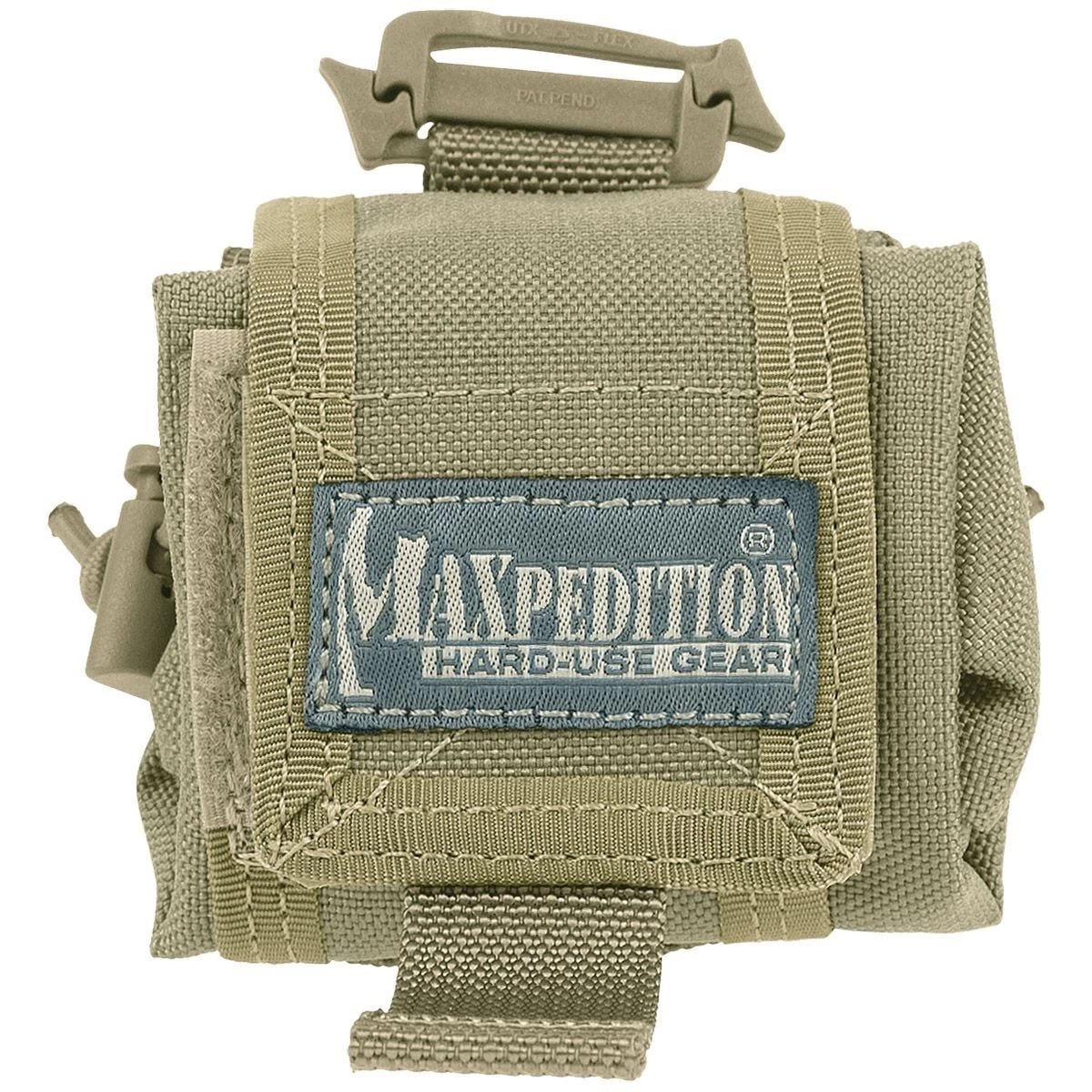 Maxpedition Mini Rollypoly Folding Dump Pouch Khaki 2 Maxpedition Mini Rollypoly Folding Dump Pouch Khaki - Image 2