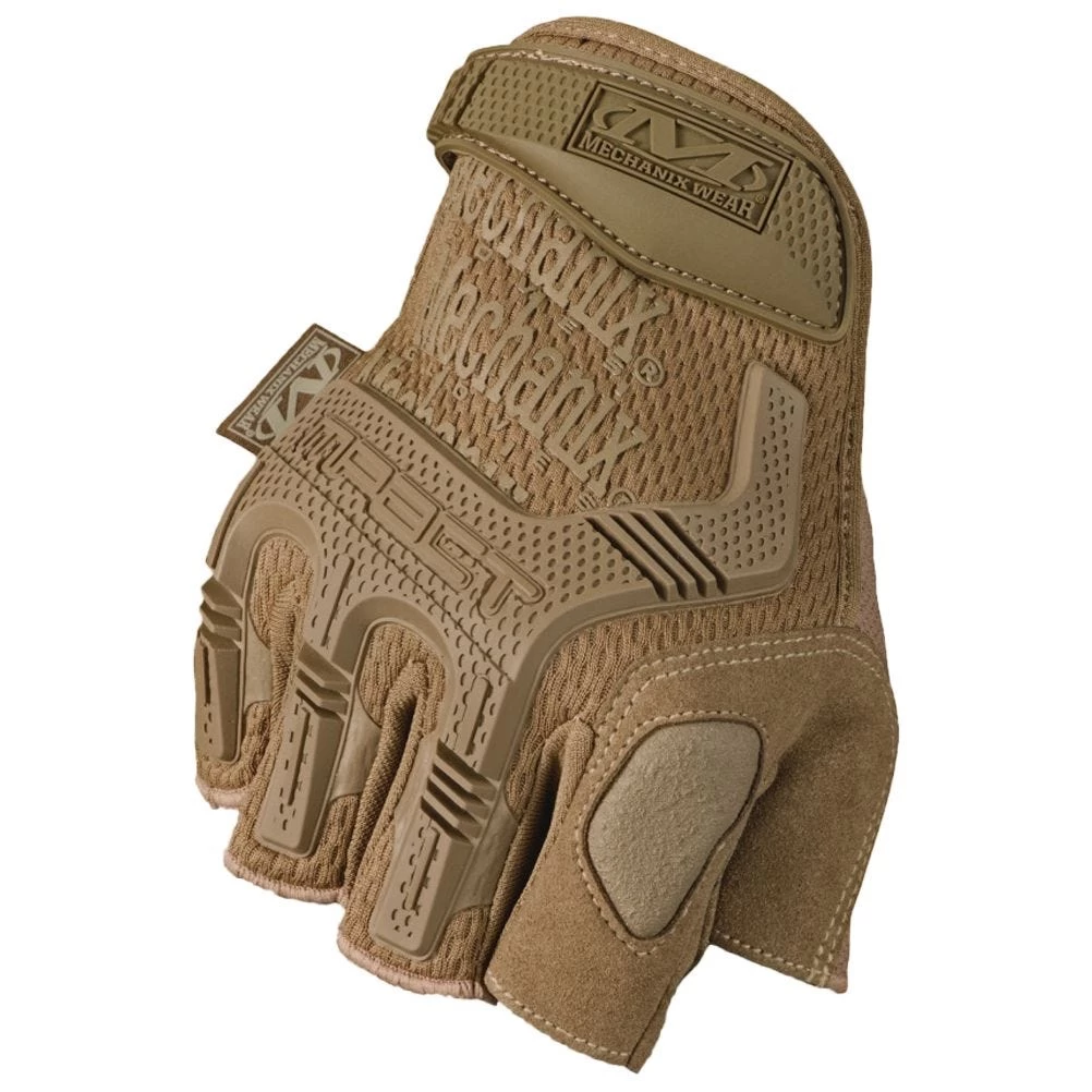 Mechanix Wear M-Pact Fingerless Gloves Coyote 1 Mechanix Wear M-Pact Fingerless Gloves Coyote