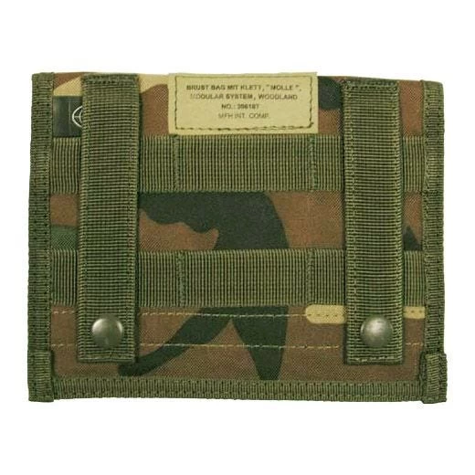 MFH Admin Pouch MOLLE Woodland 2 MFH Admin Pouch MOLLE Woodland - Image 2
