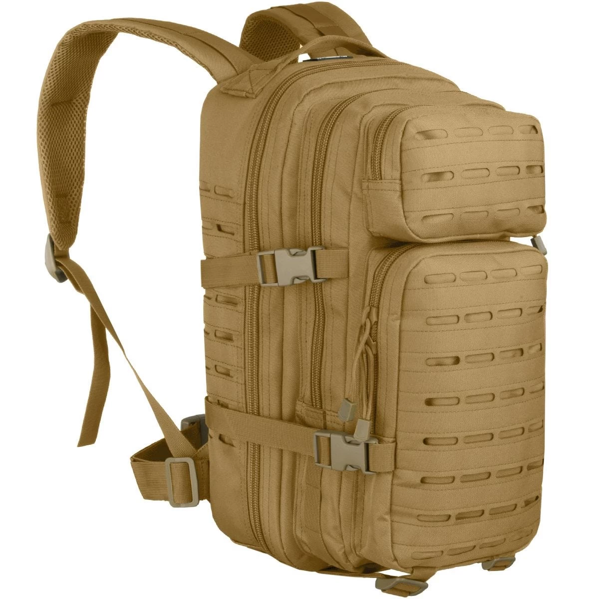 MFH Assault I Backpack Laser Coyote Tan 1 MFH Assault I Backpack Laser Coyote Tan