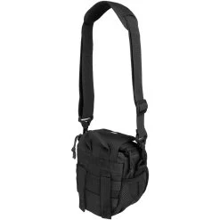 MFH Skout MOLLE Shoulder Bag Black -Outdoor Adventure Shop mfh skout molle shoulder bag black 4