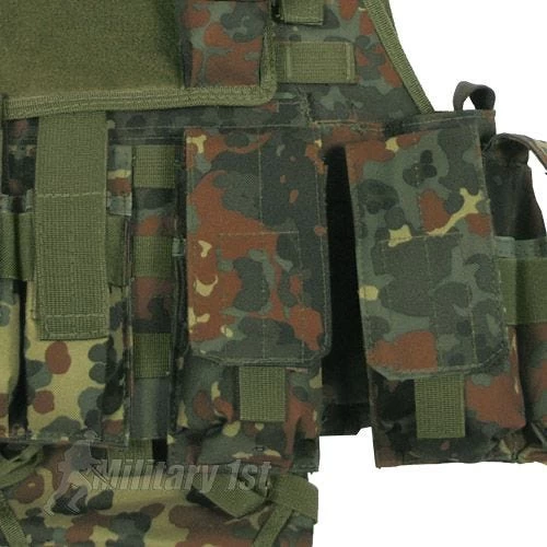 MFH Tactical MOLLE Vest Ranger Flecktarn 4 MFH Tactical MOLLE Vest Ranger Flecktarn - Image 4