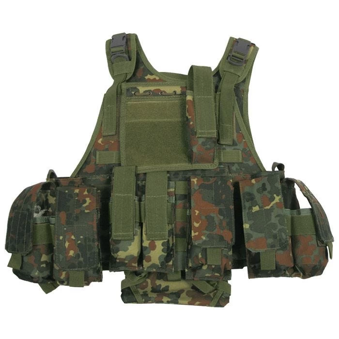 MFH Tactical MOLLE Vest Ranger Flecktarn 1 MFH Tactical MOLLE Vest Ranger Flecktarn