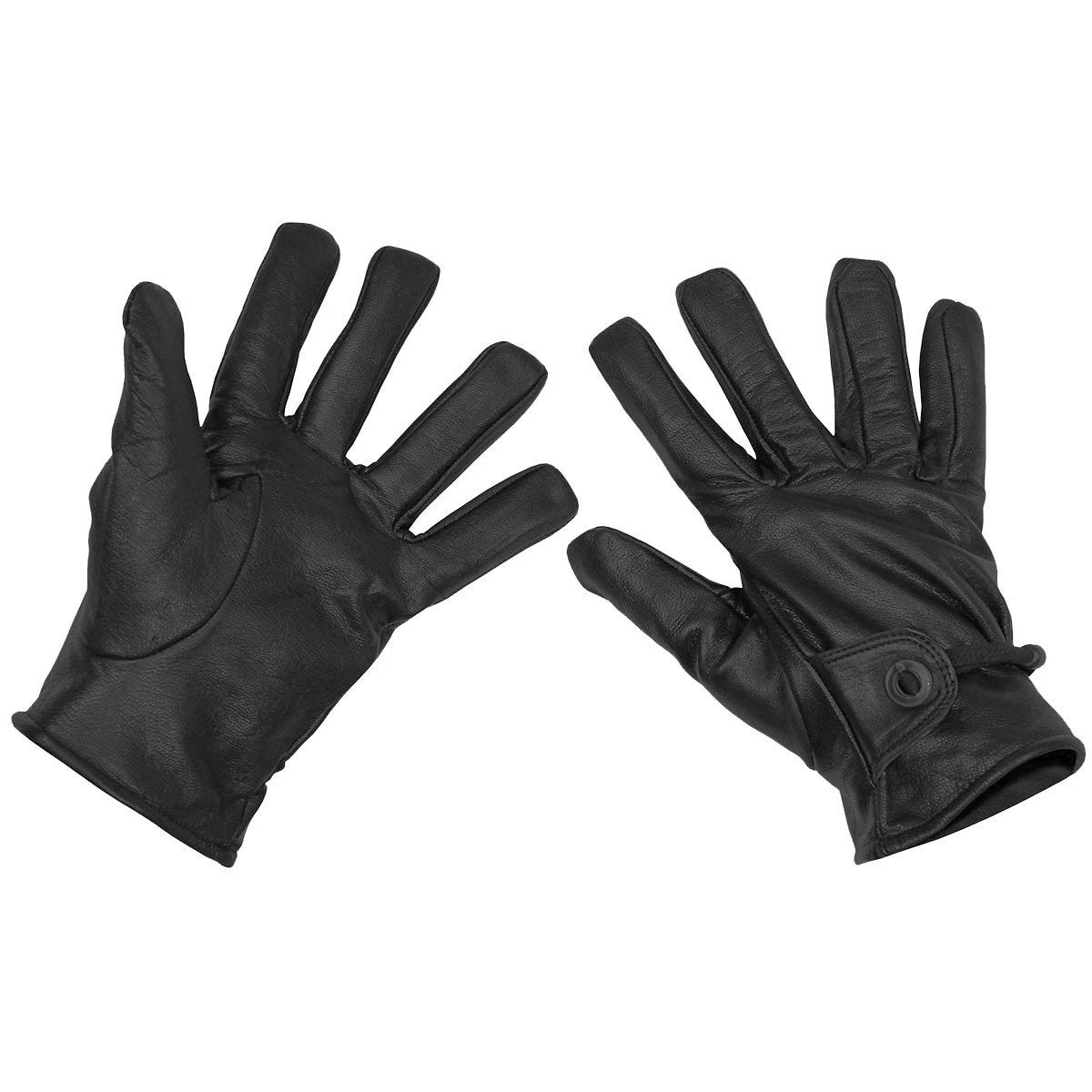 MFH Western Leather Gloves Black 1 MFH Western Leather Gloves Black