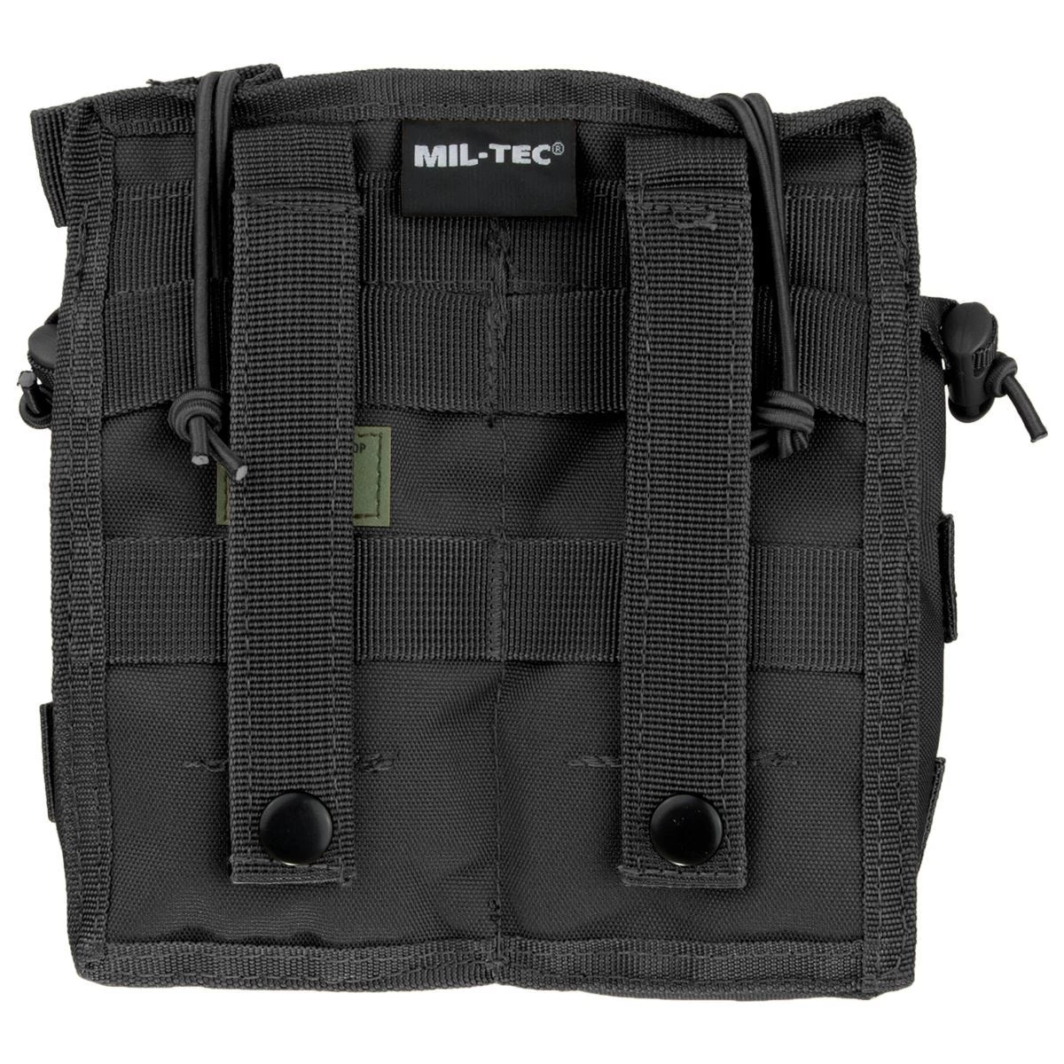 Mil-Tec Open Top Double Mag Pouch Black 3 Mil-Tec Open Top Double Mag Pouch Black - Image 3