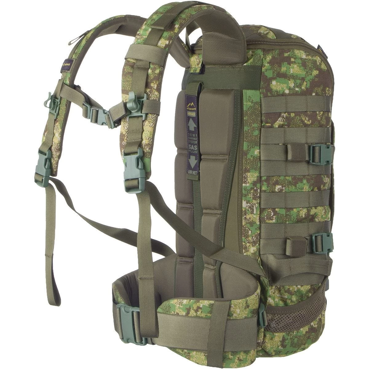 Wisport ZipperFox 25L Rucksack PenCott GreenZone 2 Wisport ZipperFox 25L Rucksack PenCott GreenZone - Image 2